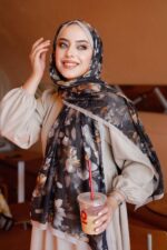 Ross Kraşli Şal-Sarmaşık Güller - Görsel 6