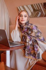 Ross Kraşli Şal-Sarmaşık Güller - Görsel 4