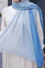 Degrade Desenli Ross Kraşli Şal - Görsel 2