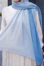 Degrade Desenli Ross Kraşli Şal - Görsel 2