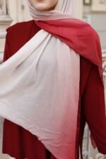 Degrade Desenli Ross Kraşli Şal - Görsel 2