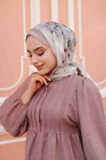 Ross Kraşli Şal-Flowers Desen - Görsel 8