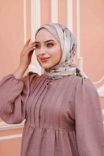 Ross Kraşli Şal-Flowers Desen - Görsel 7