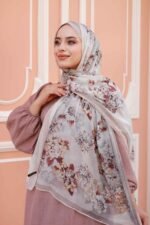 Ross Kraşli Şal-Flowers Desen