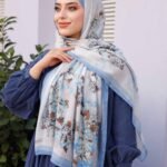 Ross Kraşli Şal-Flowers Desen