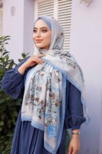 Ross Kraşli Şal-Flowers Desen