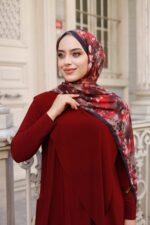 Ross Kraşli Şal-Sarmaşık Güller - Görsel 2