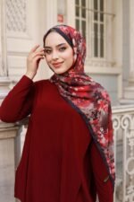 Ross Kraşli Şal-Sarmaşık Güller - Görsel 3