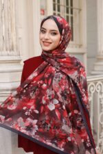 Ross Kraşli Şal-Sarmaşık Güller - Görsel 6