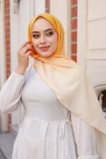 Degrade Desenli Ross Kraşli Şal - Görsel 2