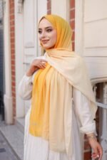 Degrade Desenli Ross Kraşli Şal - Görsel 3