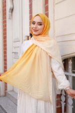 Degrade Desenli Ross Kraşli Şal - Görsel 5