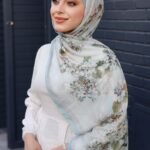 Ross Kraşli Şal-Flowers Desen