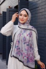 Ross Kraşli Şal-Flowers Desen