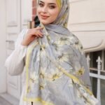 Papatya Desen-Nayf İpek Şal