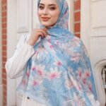 Papatya Desen-Nayf İpek Şal