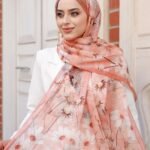 Papatya Desen-Nayf İpek Şal