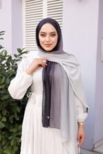 Degrade Desenli Ross Kraşli Şal