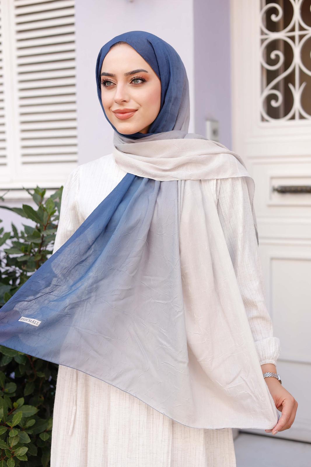 WhatsApp Görsel 2025-08-28 saat 11.03.58_463c192e Degrade Desenli Ross Kraşli Şal - Görsel 1