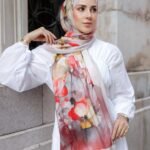 Pamila Viskon Şal Serisi-Lalezar Desen