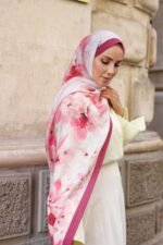 Pamila Viskon Şal Serisi-Duru Desen