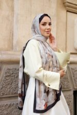 Pamila Viskon Şal Serisi- Duru Desen - Görsel 6