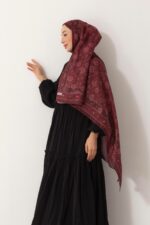 Soft Şal-Çini Desenli - Görsel 3