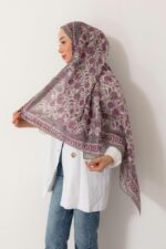 Soft Şal-Çini Desenli