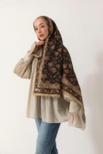 Soft Şal-Çini Desenli - Görsel 2