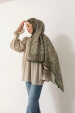 Soft Şal-Çini Desenli