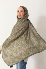 Soft Şal-Çini Desenli - Görsel 3
