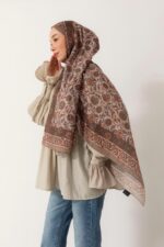 Soft Şal-Çini Desenli