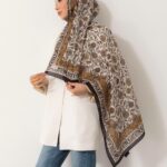 Soft Şal-Çini Desenli