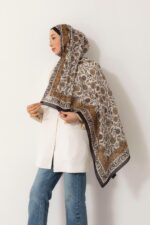 Soft Şal-Çini Desenli