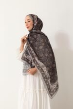 Soft Şal-Çini Desenli - Görsel 5