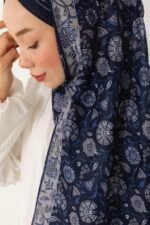 Soft Şal-Çini Desenli - Görsel 6