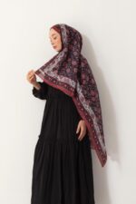 Soft Şal-Çini Desenli - Görsel 5