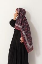 Soft Şal-Çini Desenli