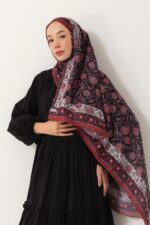 Soft Şal-Çini Desenli - Görsel 3