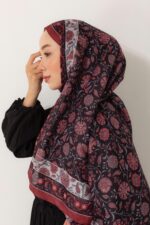 Soft Şal-Çini Desenli - Görsel 2