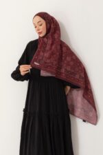 Soft Şal-Çini Desenli - Görsel 5