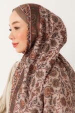 Soft Şal-Çini Desenli - Görsel 5