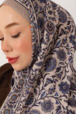 Soft Şal-Çini Desenli - Görsel 5