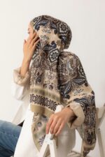 Soft Şal-Klasik Etnik Desen - Görsel 4