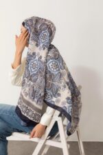 Soft Şal-Klasik Etnik Desen - Görsel 3