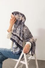 Soft Şal-Klasik Etnik Desen - Görsel 2