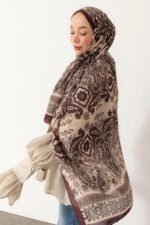 Soft Şal-Klasik Etnik Desen