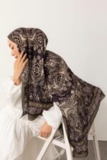 Soft Şal-Klasik Etnik Desen - Görsel 2