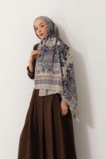 Soft Şal-Klasik Etnik Desen - Görsel 4