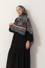 Soft Şal-Klasik Etnik Desen - Görsel 5